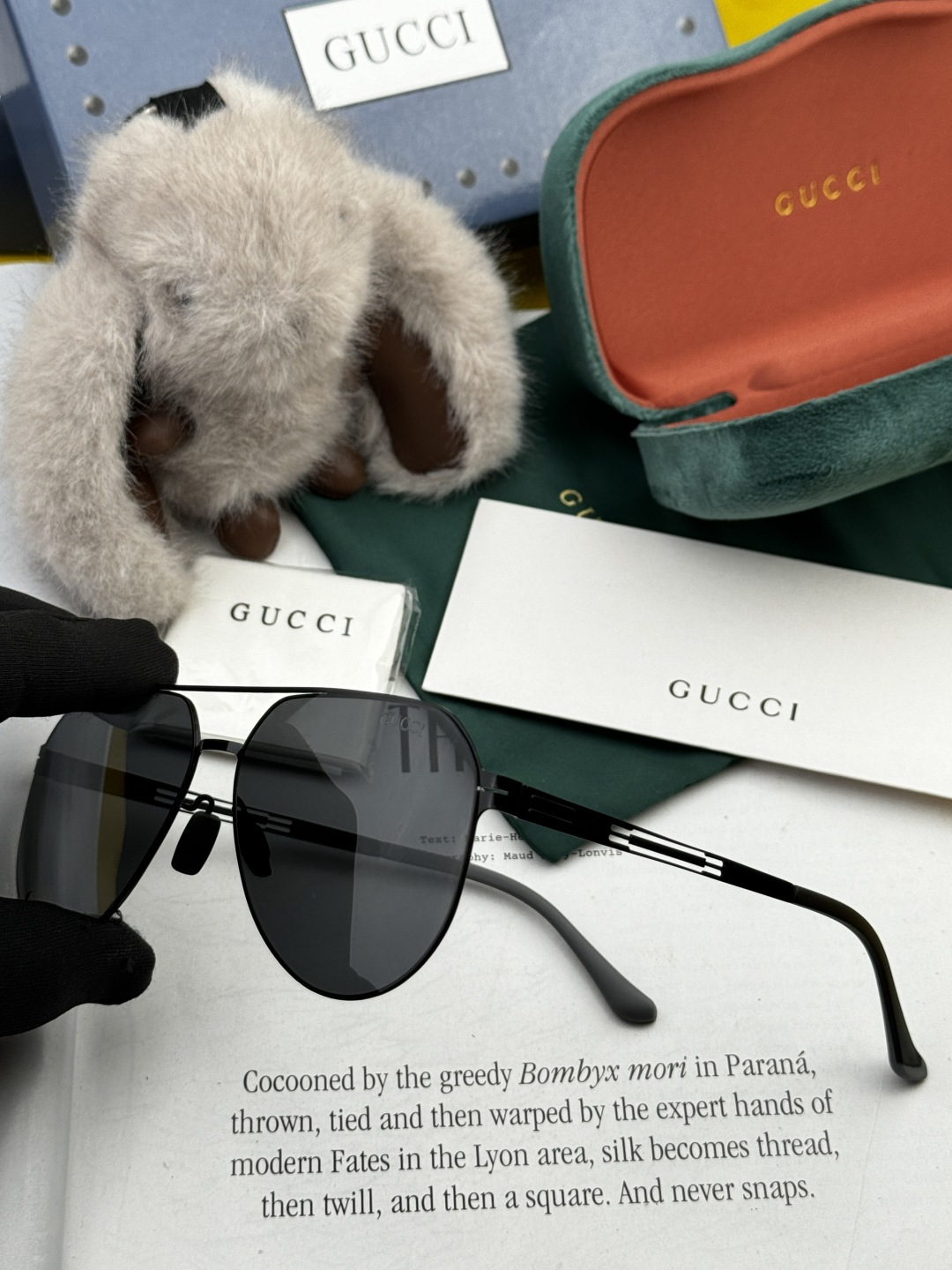 ♦️ GUCCI 2025新款男女情侣款太阳镜多边形墨镜iP电镀永不褪色 超轻超有弹性整幅眼镜无螺丝重要