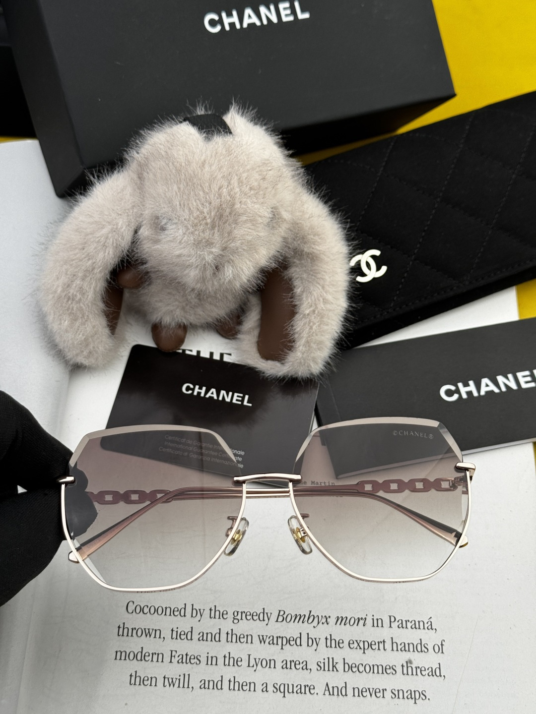 🔺 【香奈儿-尼龙偏光太阳镜】2025开春新款 潮流爆款 时尚多边形偏光太阳镜 高品质 佩戴舒适 网红潮