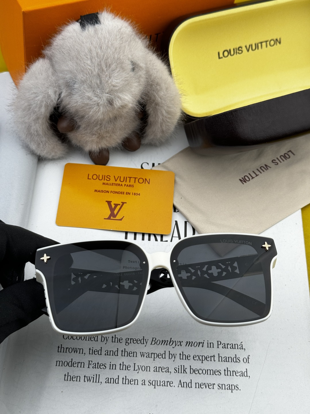 LV 2025新款女士方框太阳眼镜 开车墨镜 新款太阳镜 时尚大方 舒适轻盈 精致奢华 超轻 型号：L2