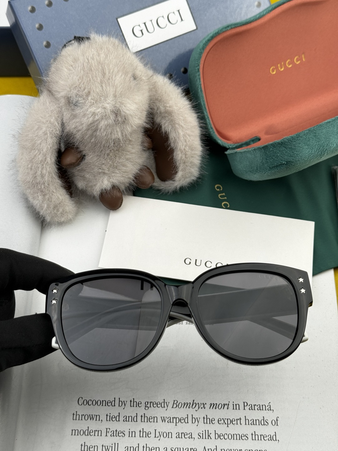 🔺 【GUCCI-偏光太阳镜】2025开春新款 潮流爆款 时尚圆框偏光太阳镜 高品质 佩戴舒适 网红潮款