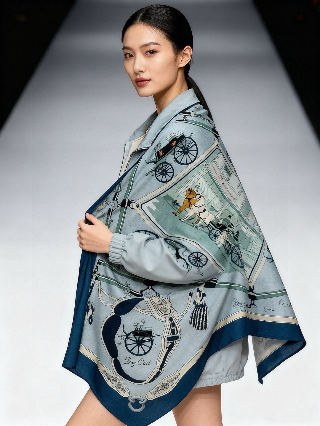 羊绒新款🆕👏👏买了都说好看‼️推荐💕爱马仕双面同色羊绒方巾【双面同色140】，顶级工艺超值‼️爱马仕专柜