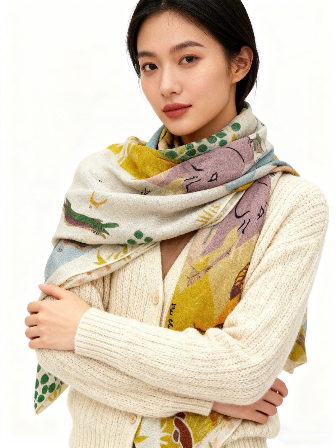 新款现货💖💖140丝绒方巾双面同色（专柜同步Hermes爱马仕）‼️抢‼️VIP推荐 ‼️下手一定要快【