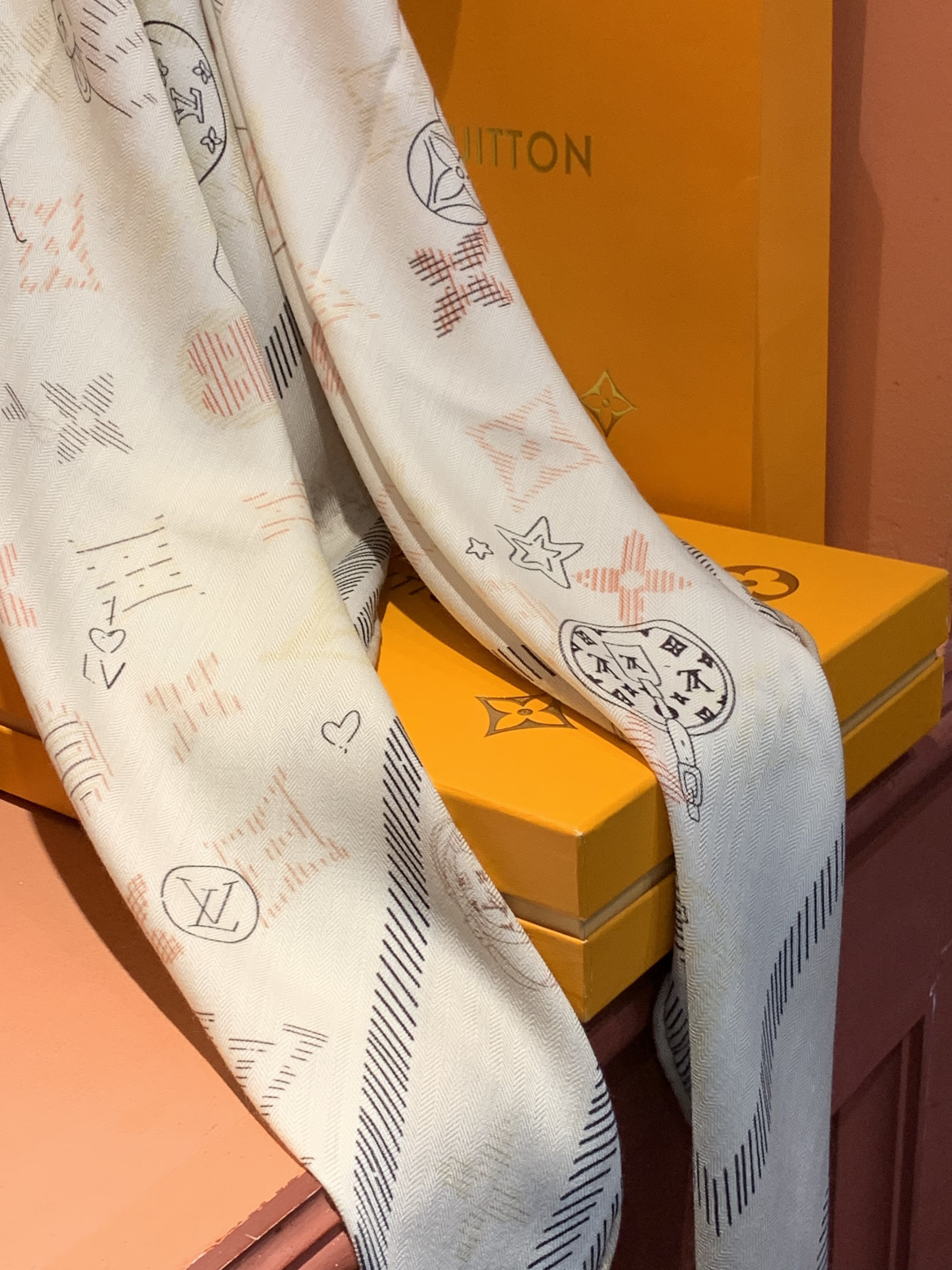 JARDIN DES PLANTES 140双面丝绒～【LV秋冬新品】Jardin Des Plante