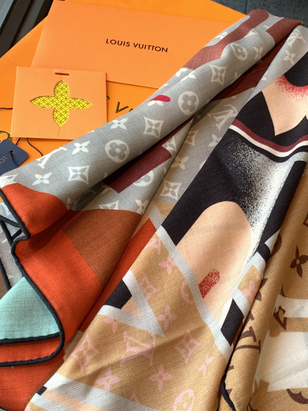 JARDIN DES PLANTES 140双面丝绒～【LV秋冬新品】Jardin Des Plante