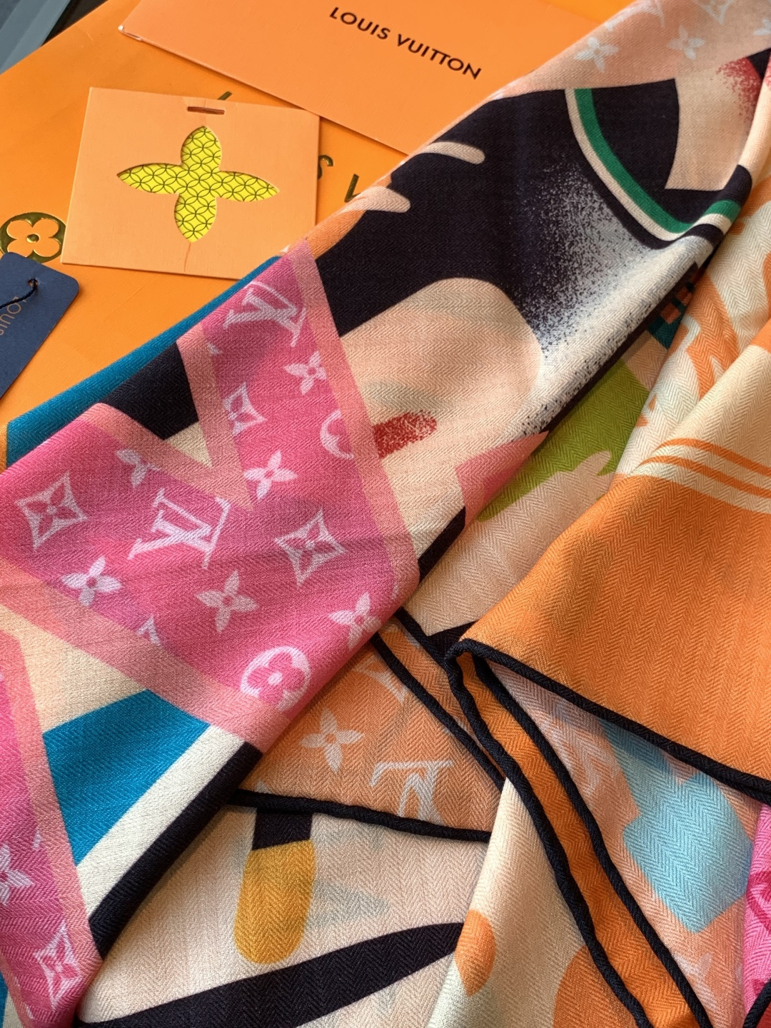 JARDIN DES PLANTES 140双面丝绒～【LV秋冬新品】Jardin Des Plante