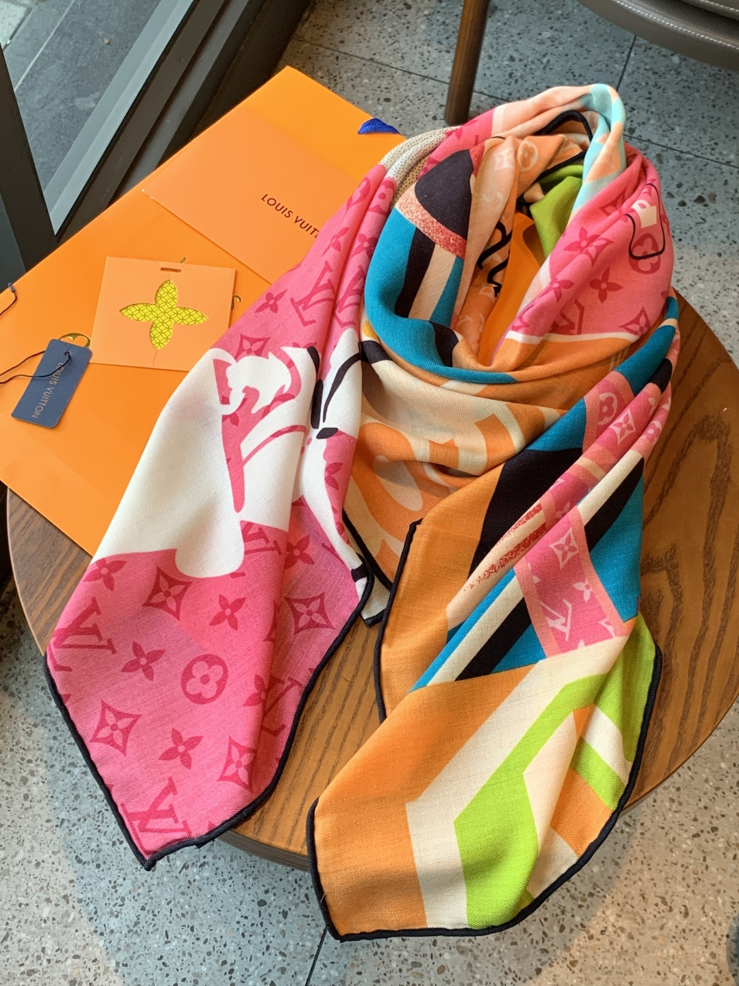 JARDIN DES PLANTES 140双面丝绒～【LV秋冬新品】Jardin Des Plante