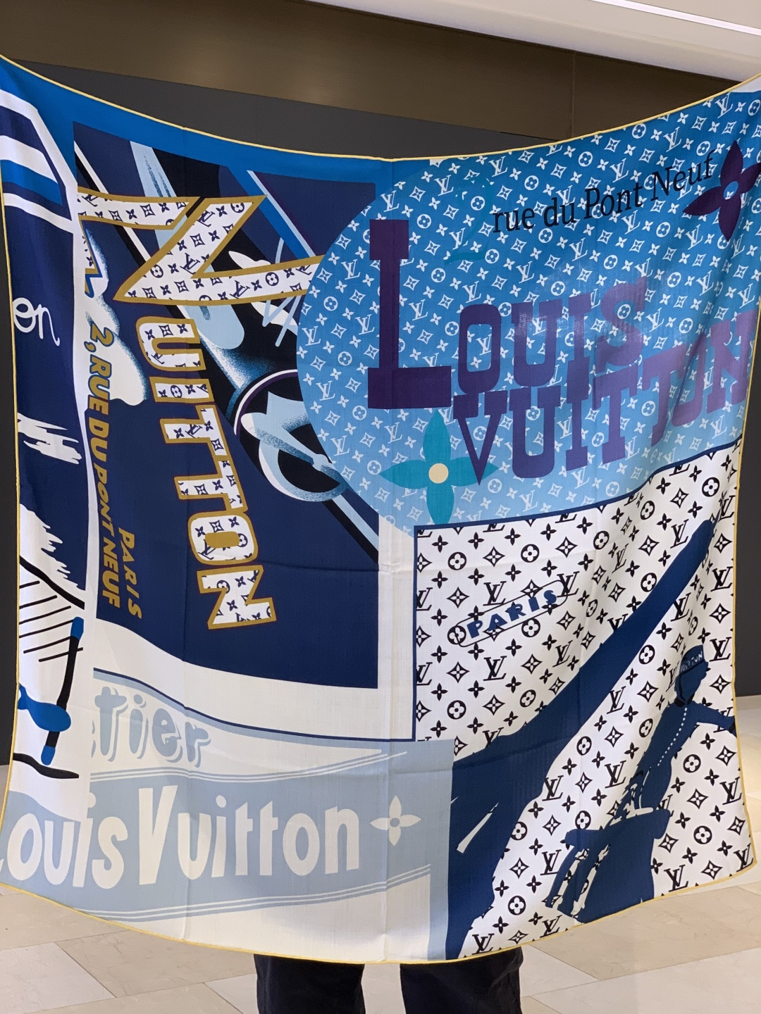 JARDIN DES PLANTES 140双面丝绒～【LV秋冬新品】Jardin Des Plante