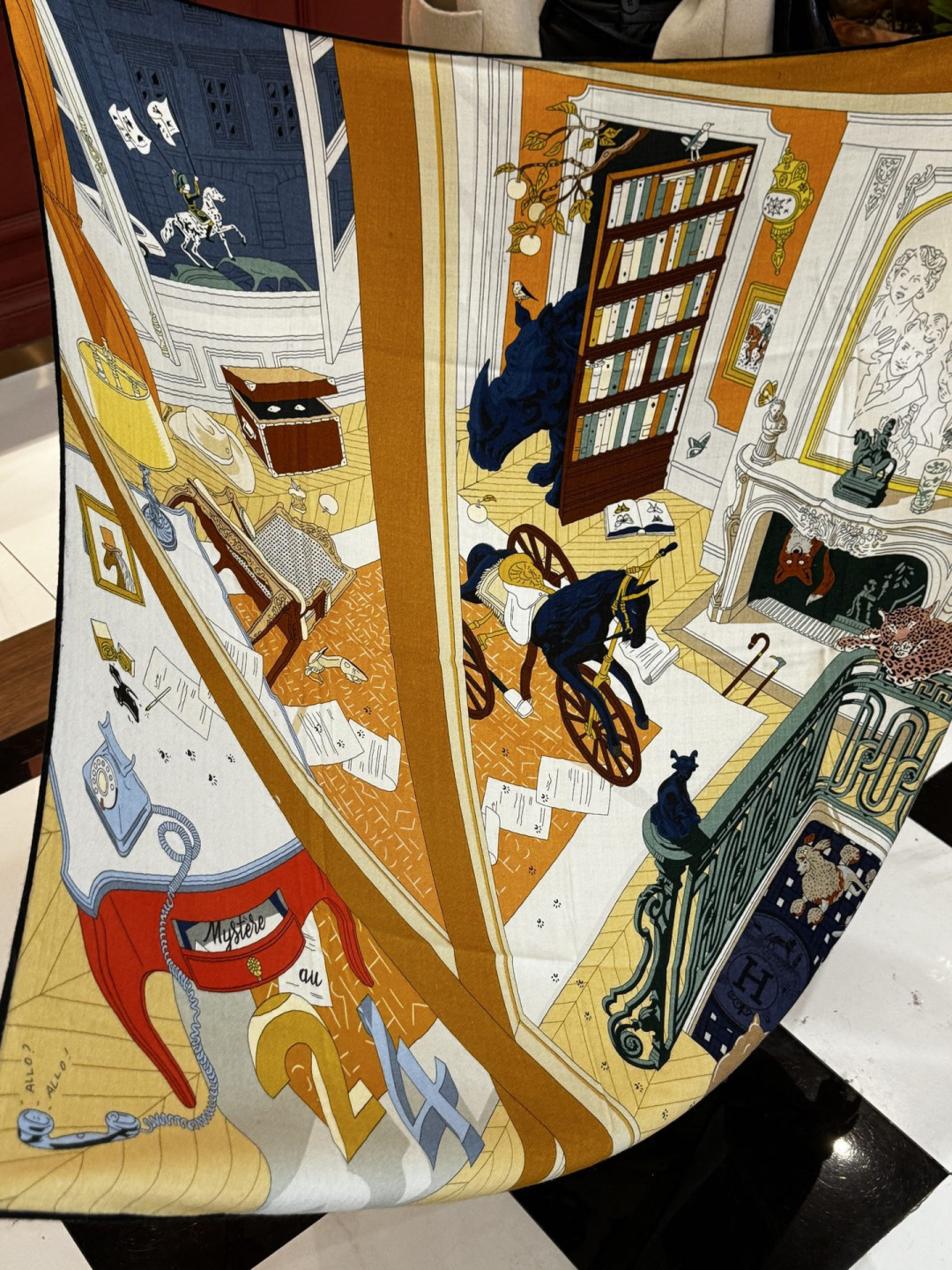 💟上新💞｛24号之谜｝羊绒大方巾[双面同色140]手工卷边H家是创意和作品故事的无限源泉，每季皆推出全新