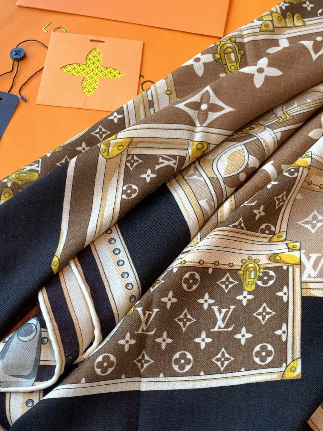 MY NEVERFULL 140丝绒方巾【140顶级丝绒双面同色】My Neverfull 丝绒方巾回溯