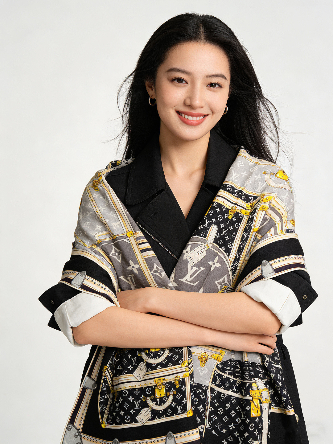 MY NEVERFULL 140丝绒方巾【140顶级丝绒双面同色】My Neverfull 丝绒方巾回溯