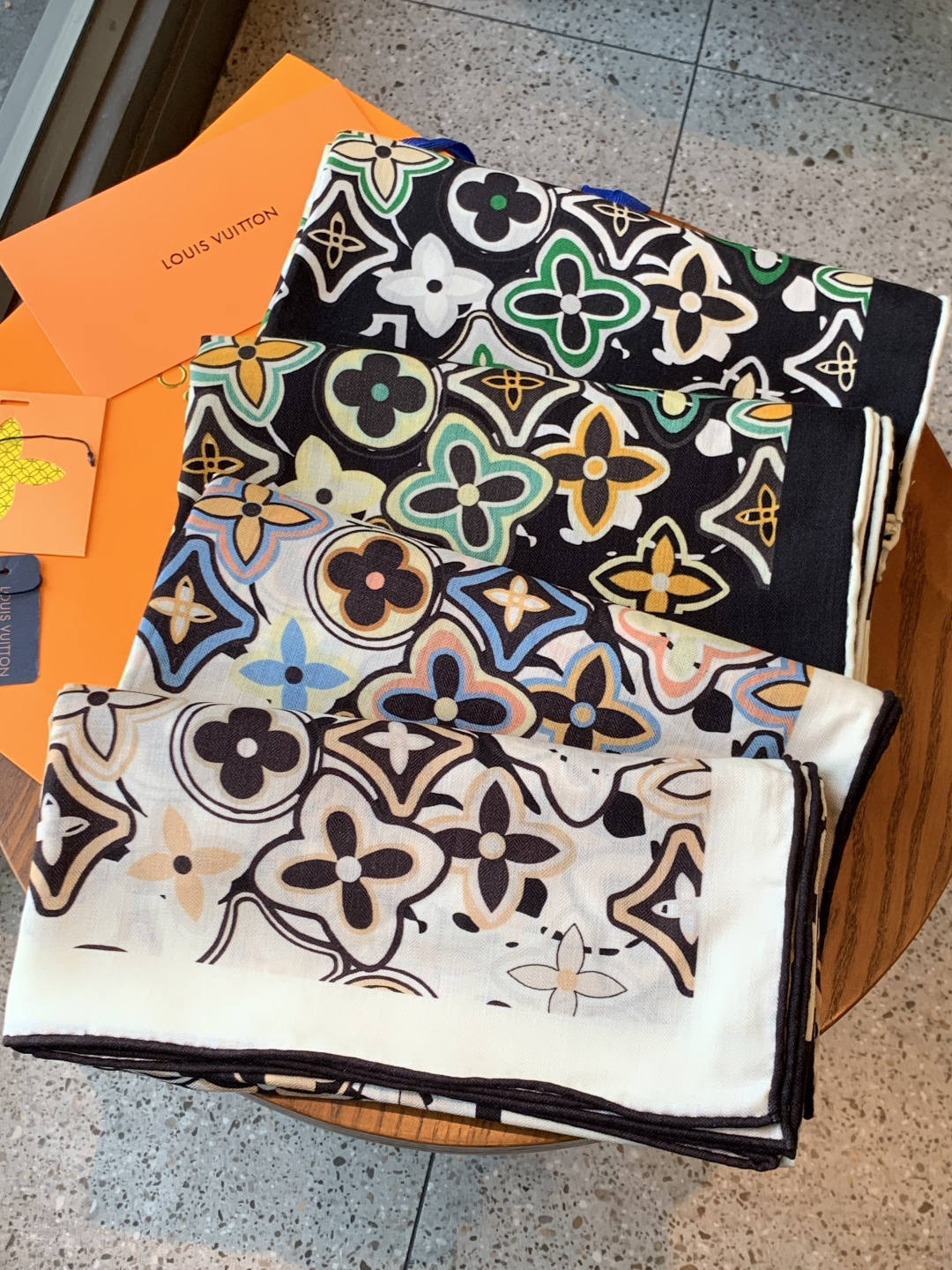 JARDIN DES PLANTES 140双面丝绒～【LV秋冬新品】Jardin Des Plante