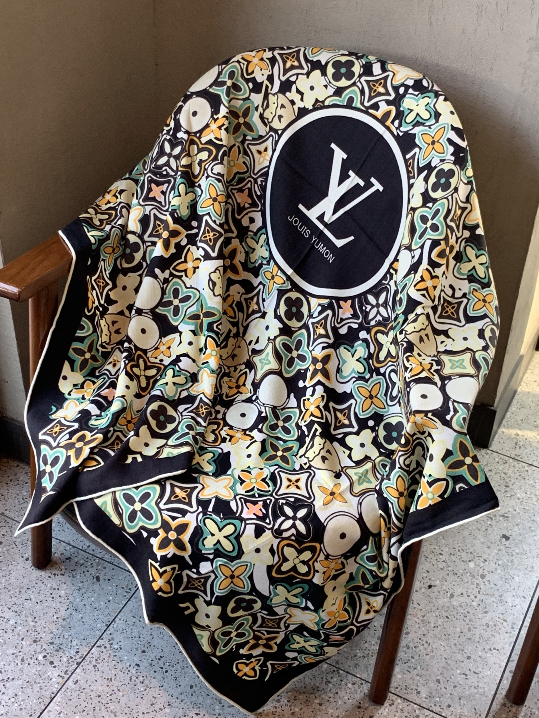 JARDIN DES PLANTES 140双面丝绒～【LV秋冬新品】Jardin Des Plante