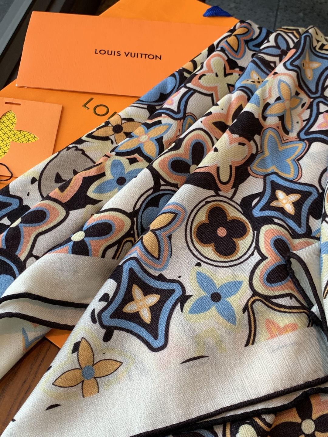 JARDIN DES PLANTES 140双面丝绒～【LV秋冬新品】Jardin Des Plante