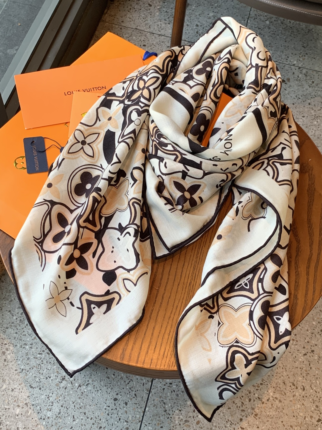 JARDIN DES PLANTES 140双面丝绒～【LV秋冬新品】Jardin Des Plante