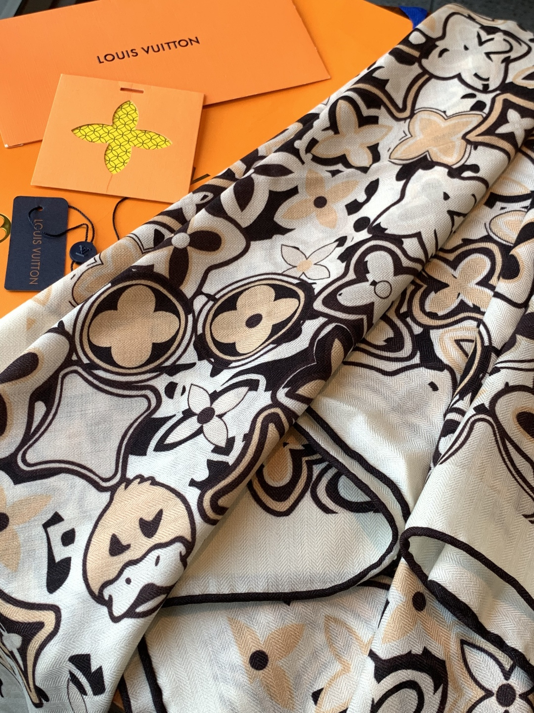 JARDIN DES PLANTES 140双面丝绒～【LV秋冬新品】Jardin Des Plante