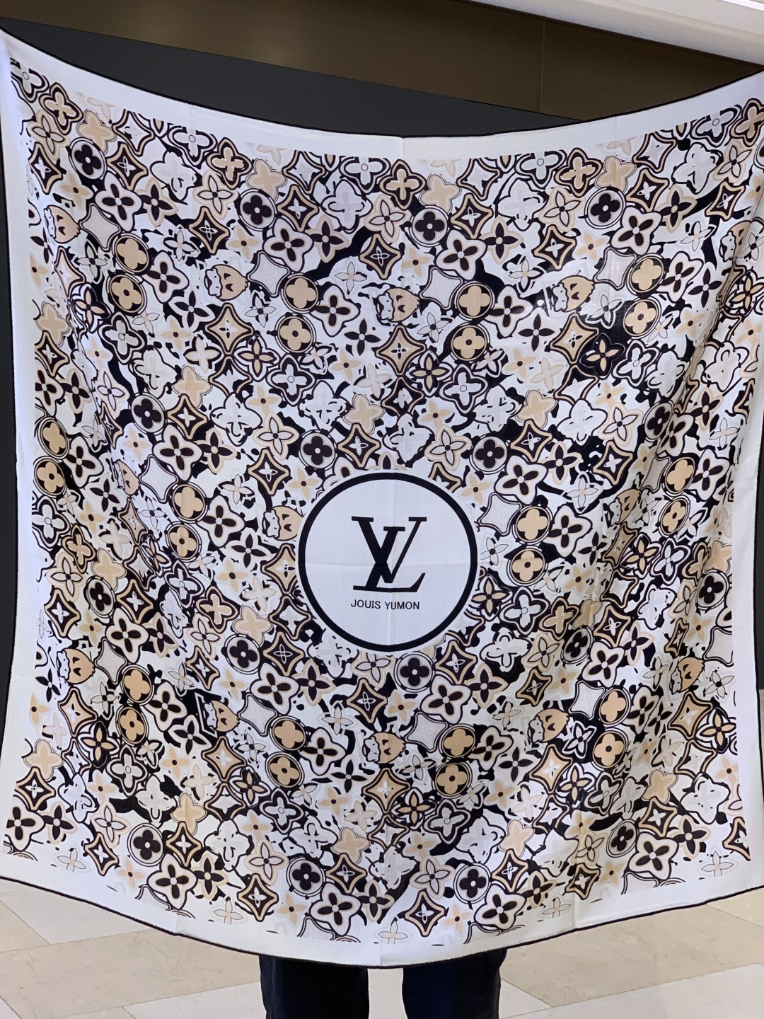 JARDIN DES PLANTES 140双面丝绒～【LV秋冬新品】Jardin Des Plante