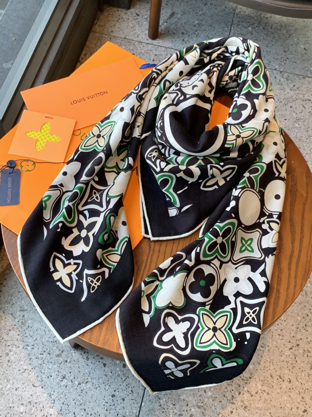 JARDIN DES PLANTES 140双面丝绒～【LV秋冬新品】Jardin Des Plante