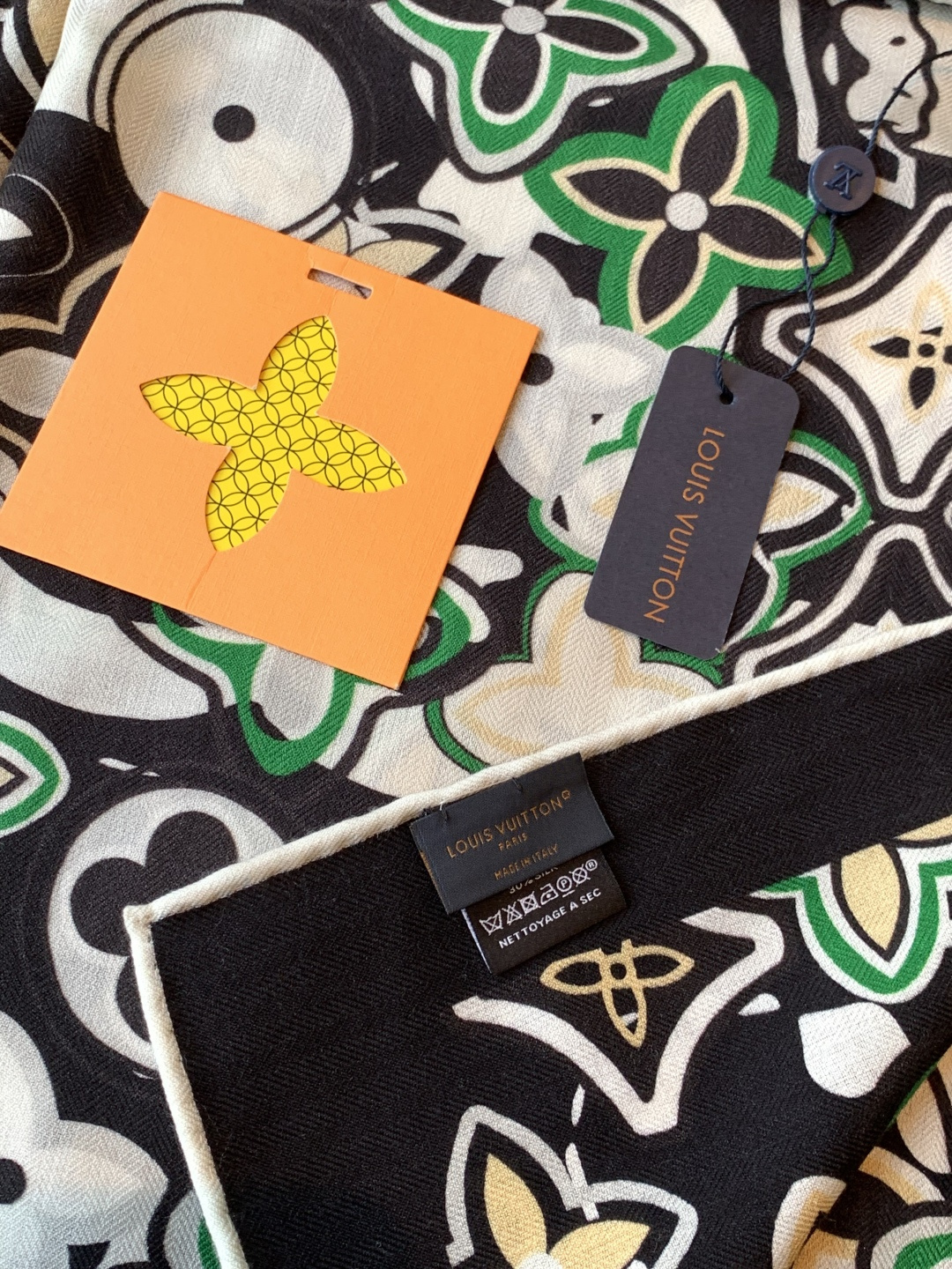 JARDIN DES PLANTES 140双面丝绒～【LV秋冬新品】Jardin Des Plante