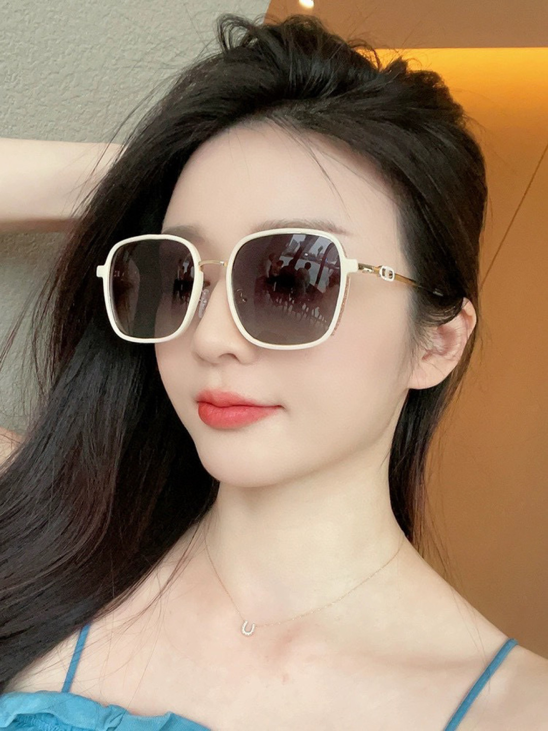 🔺 DIOR🔻2025官方新款 众多明星同款[色]‼️‼️新款大框偏光墨镜 🌈🌈宝丽来超清加厚太阳镜🔝🔝