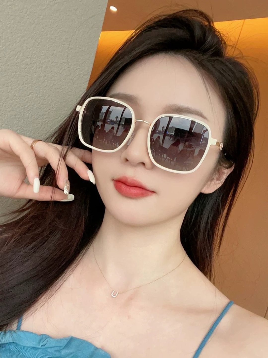 🔺 DIOR🔻2025官方新款 众多明星同款[色]‼️‼️新款大框偏光墨镜 🌈🌈宝丽来超清加厚太阳镜🔝🔝