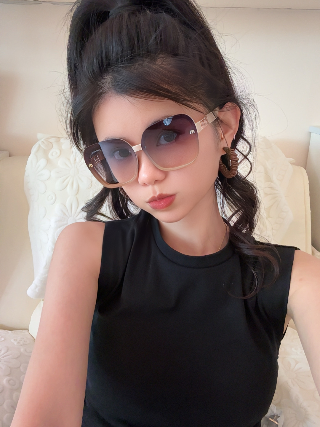 MIUMIU/缪缪🖇🖇2025开春新款🌟闪耀新款璀璨登台 ❤❤太阳镜潮品 精致个性设计简约时尚 专柜品质