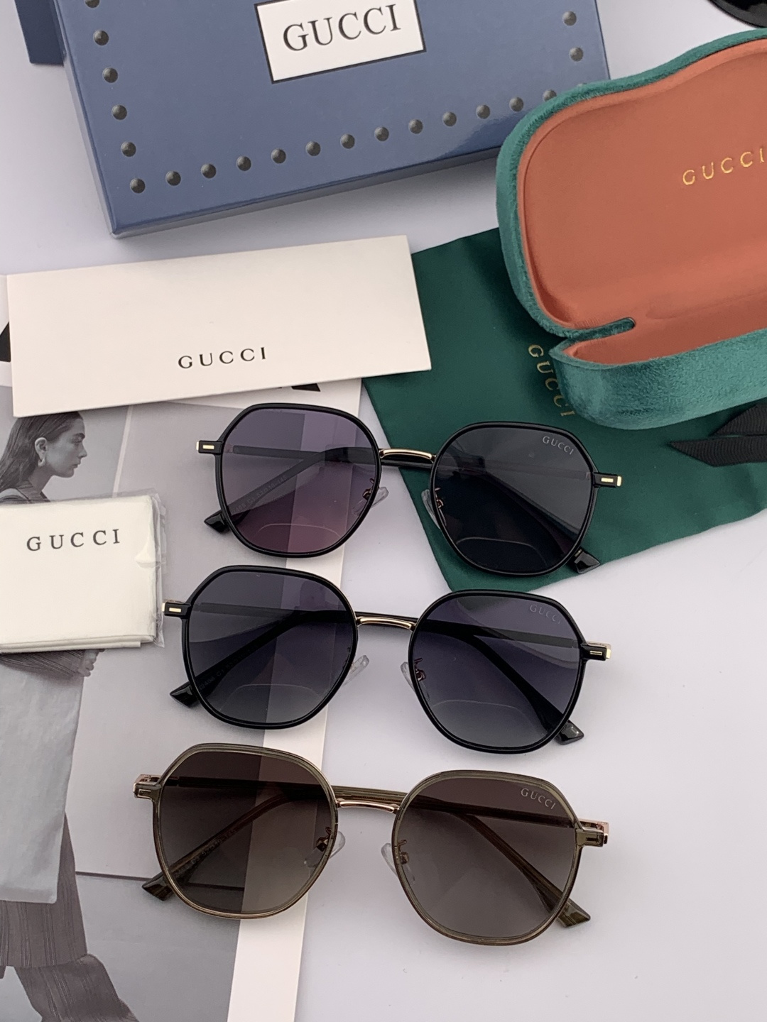 【偏光系列太阳镜】🎈原版出货香奈儿网红超爆款💙经典奢华全球风[强][酷][亲亲] 时尚圆框太阳镜[得意]