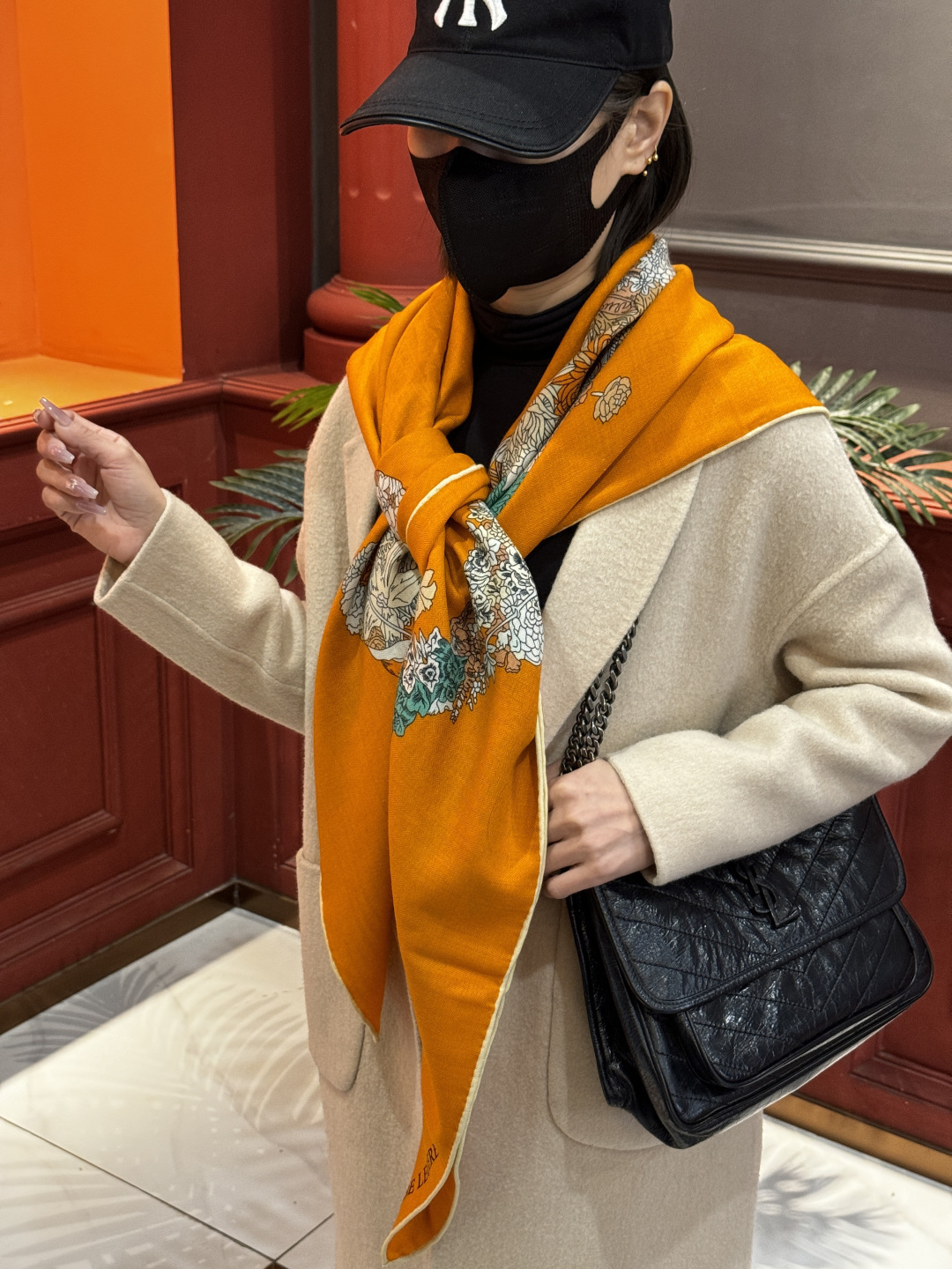 ❤ 双面同色【▪️卓尔不凡，高级有气场！！】非常抬人，带点故事的精彩！永远加分的hermes艺术单品！美