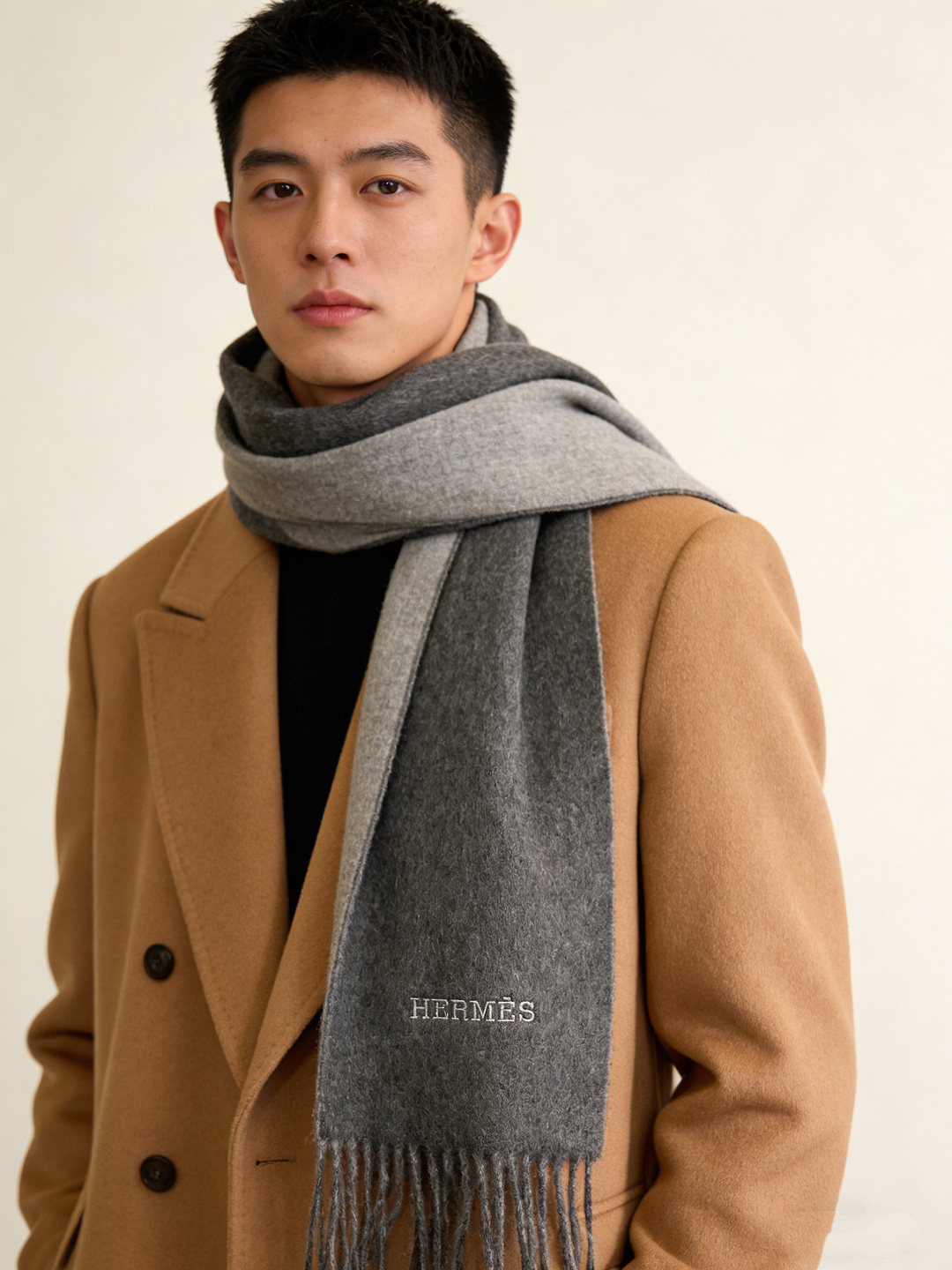 ✨✨太美了😍 爱马仕 情侣款 美到要尖叫😱专柜最新款🎊英伦欧美范儿 又是一款即时尚又实用的大围巾&长巾，