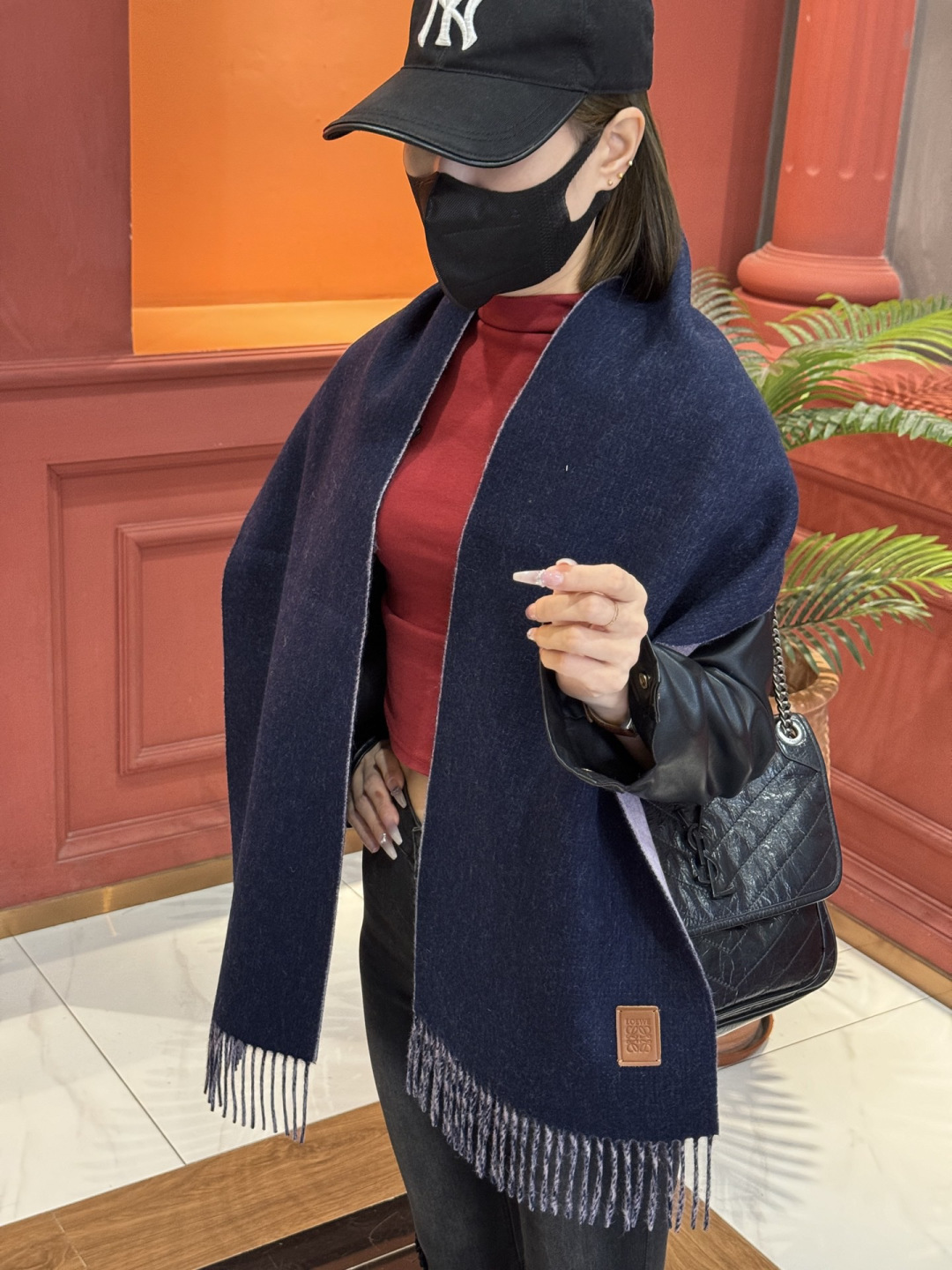 ✨✨太美了😍罗意威 情侣款 美到要尖叫😱专柜最新款🎊英伦欧美范儿 又是一款即时尚又实用的大围巾&长巾，🎆