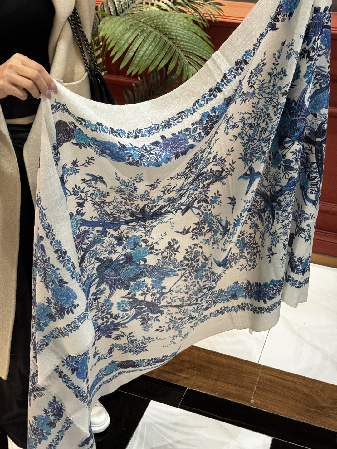 ✨✨【金银丝款】Dior专柜款～就是告诉大家这款必须收～上新🆕❤️ 新款长羊绒😍专柜同步🌈✨这个size