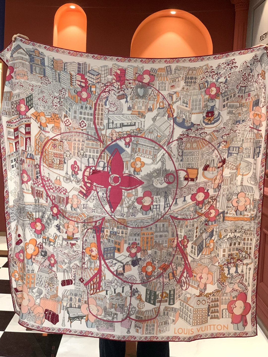 🆕L.viP 定制级别 【双面同色高奢丝绒方巾，baby绒级别的超柔触感】只有我家的品质才能叫丝绒方巾路