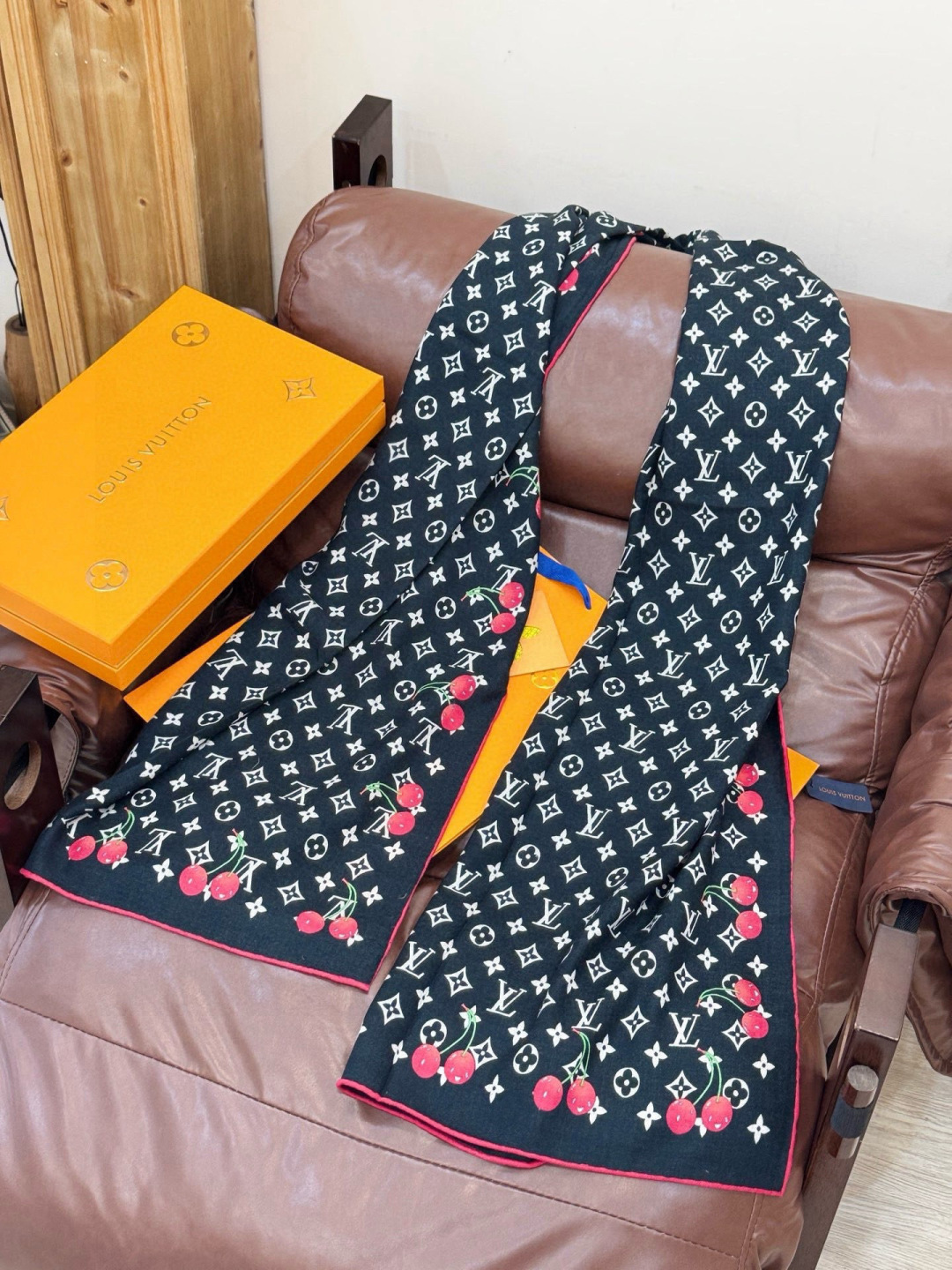 LV X TM MONOGRAMCERISE 【双面丝绒同色】LV × TM Monogram Ceri