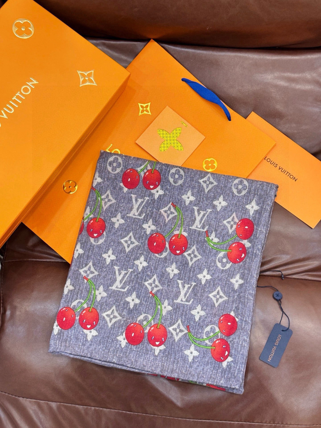 LV X TM MONOGRAMCERISE 【双面丝绒同色】LV × TM Monogram Ceri