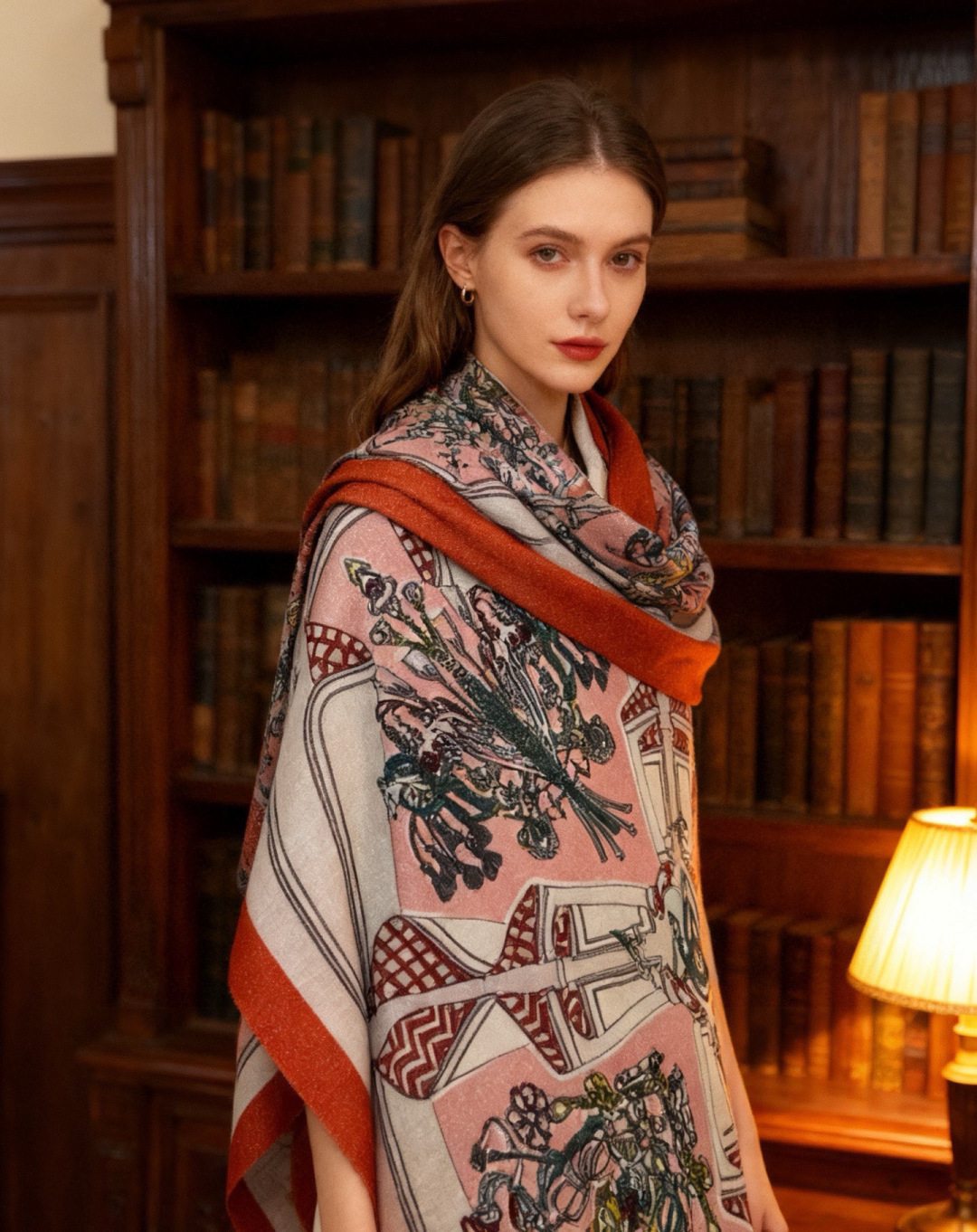 会发光发亮的围巾 羊绒新款🆕👏买了都说好看‼️推荐💕爱马仕羊绒方巾，顶级工艺超值‼️爱马仕专柜爆款🎁💟立