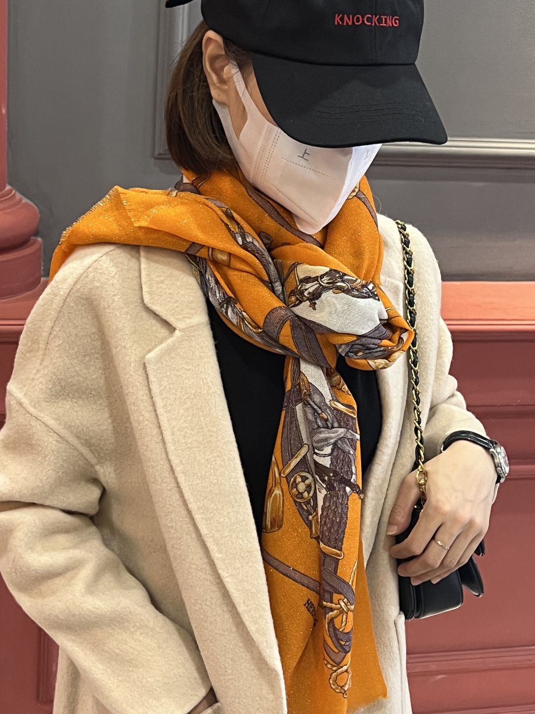 会发光发亮的围巾 新款🆕🏇🏇买了都说好看‼️推荐💕顶级工艺超值‼️爱马仕专柜爆款🎁💟立体呈现图案纹路实物