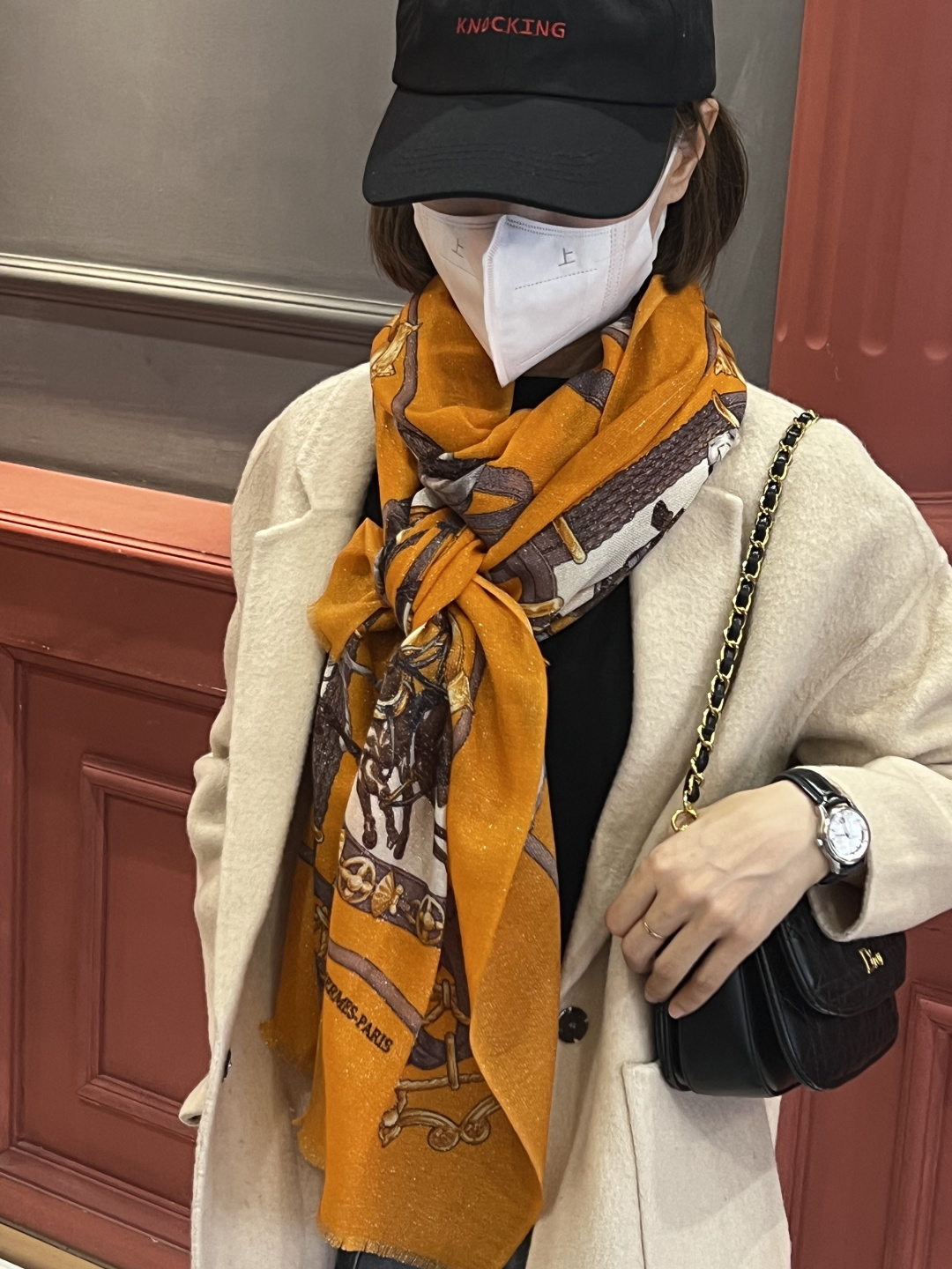 会发光发亮的围巾 新款🆕🏇🏇买了都说好看‼️推荐💕顶级工艺超值‼️爱马仕专柜爆款🎁💟立体呈现图案纹路实物