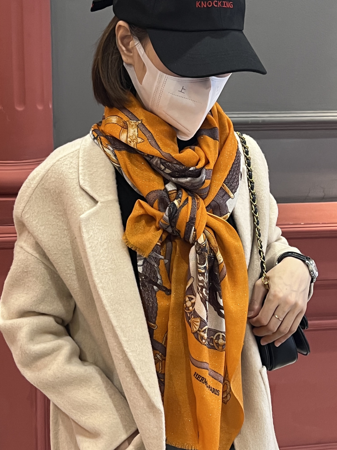 会发光发亮的围巾 新款🆕🏇🏇买了都说好看‼️推荐💕顶级工艺超值‼️爱马仕专柜爆款🎁💟立体呈现图案纹路实物