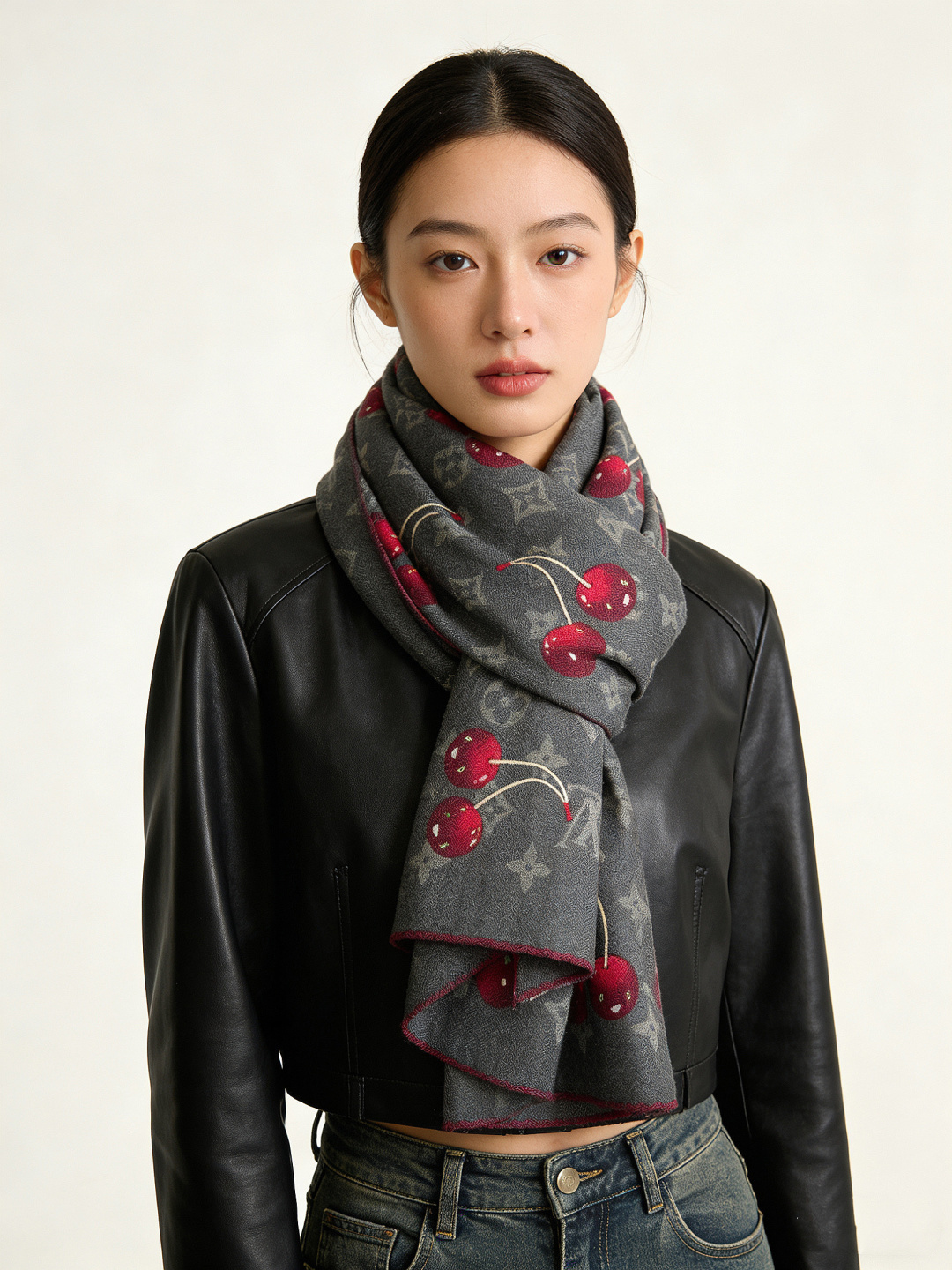 LV X TM MONOGRAMCERISE 【双面丝绒同色】LV × TM Monogram Ceri