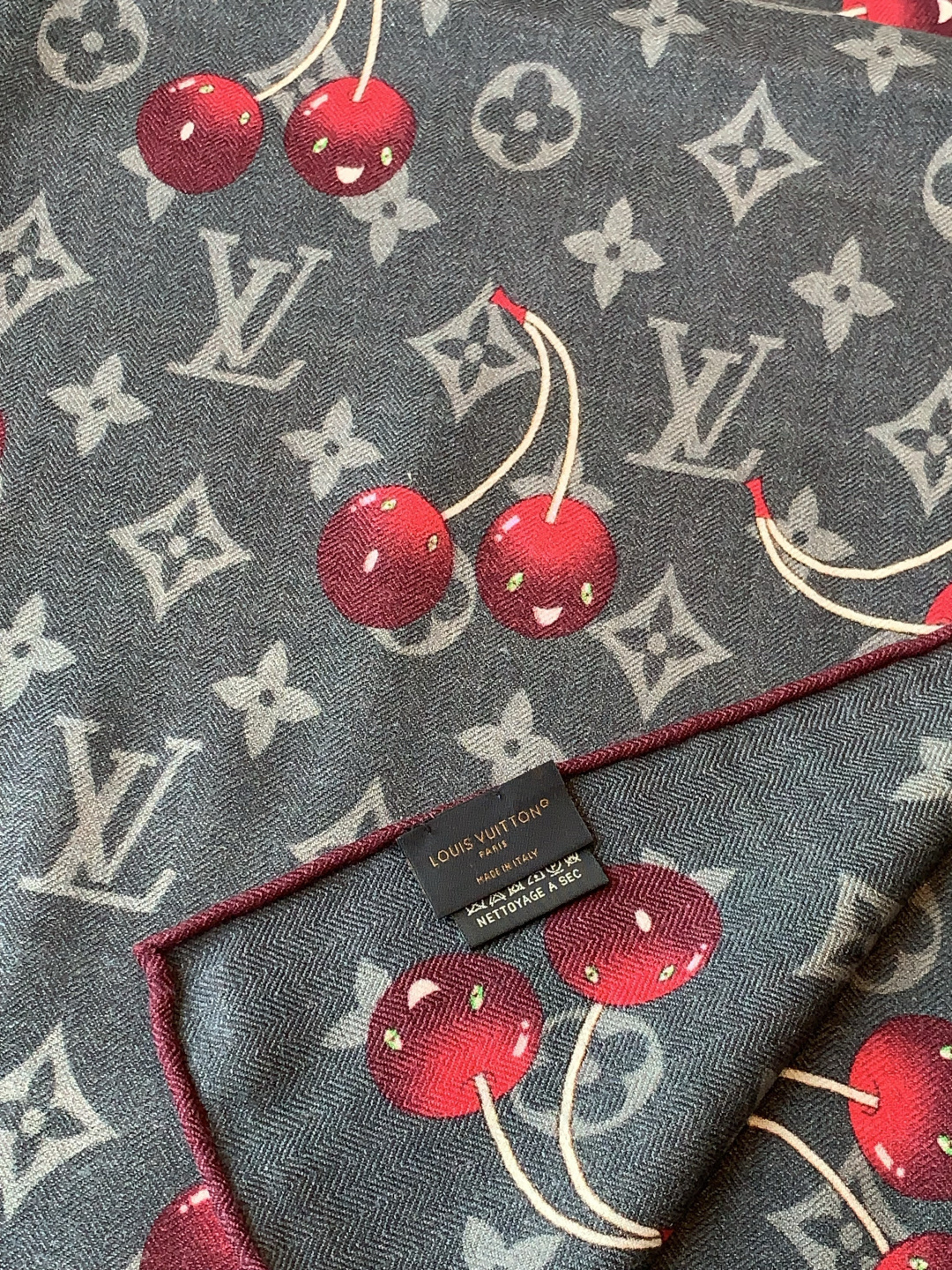 LV X TM MONOGRAMCERISE 【双面丝绒同色】LV × TM Monogram Ceri
