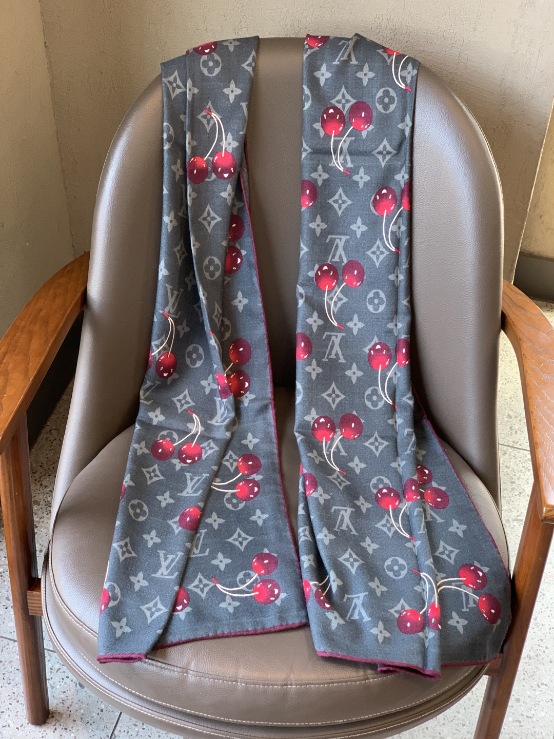 LV X TM MONOGRAMCERISE 【双面丝绒同色】LV × TM Monogram Ceri