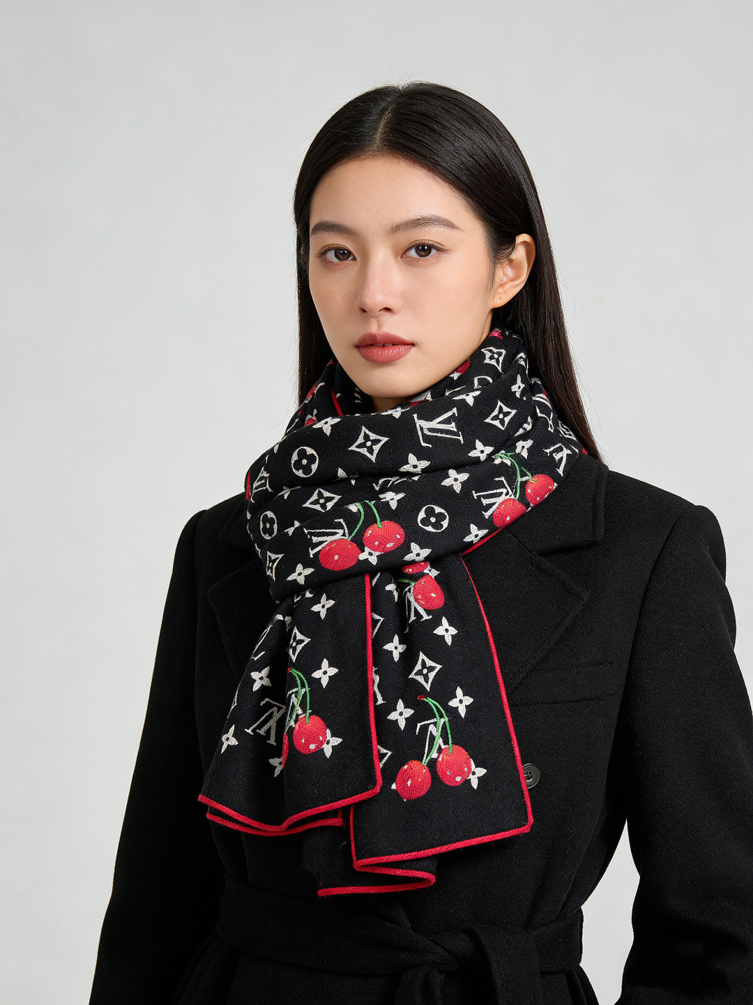 LV X TM MONOGRAMCERISE 【双面丝绒同色】LV × TM Monogram Ceri