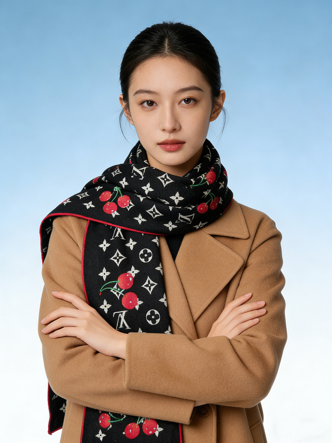 LV X TM MONOGRAMCERISE 【双面丝绒同色】LV × TM Monogram Ceri