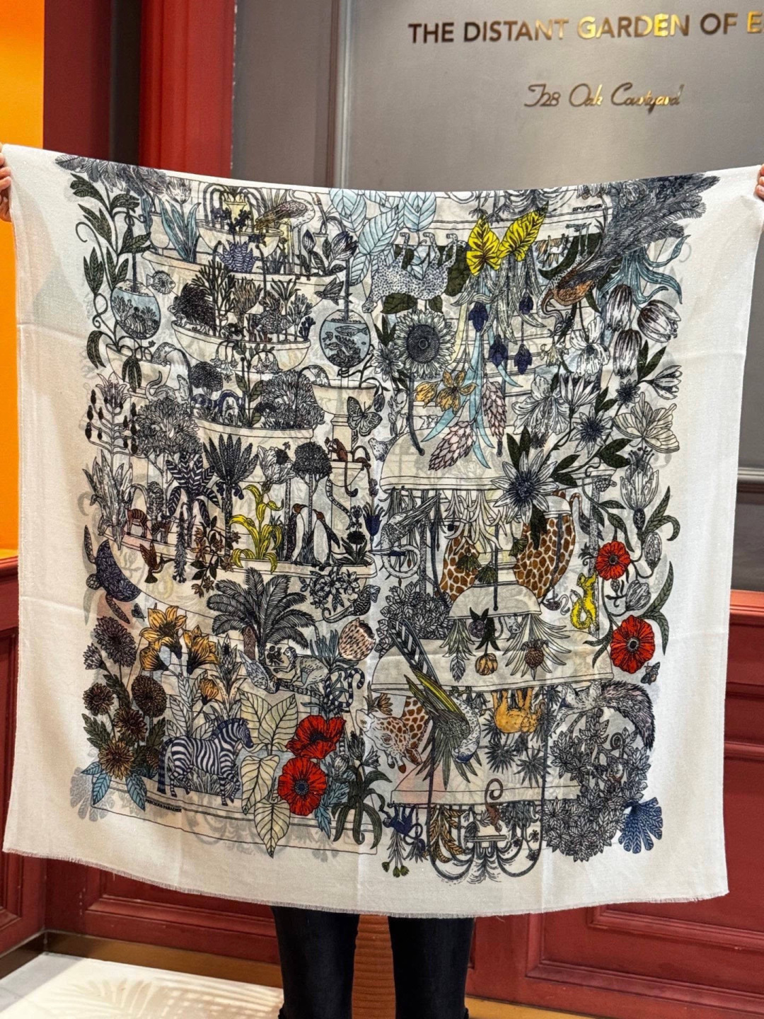 会发光发亮的围巾 羊绒新款🆕👏买了都说好看‼️推荐💕爱马仕双面同色羊绒方巾，【奇珍乐园】顶级工艺超值‼️