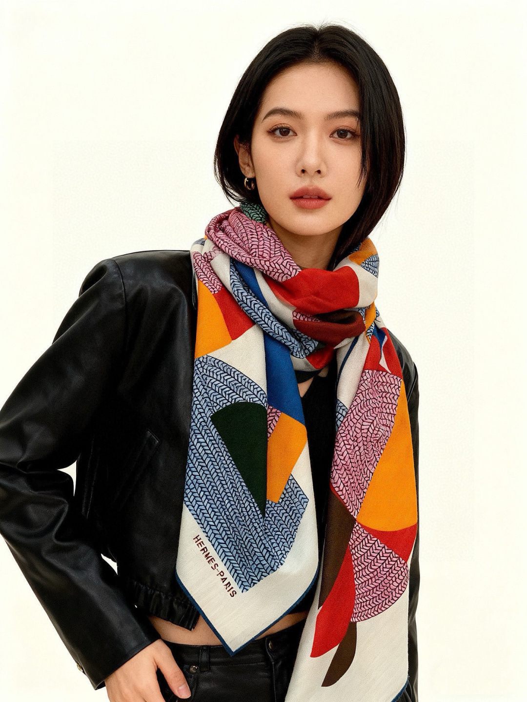 【140顶级丝羊绒双面同色披肩『骏马之城』！！超级气质！！】不仅美有其表，更有好品质与好细节的出彩内质！