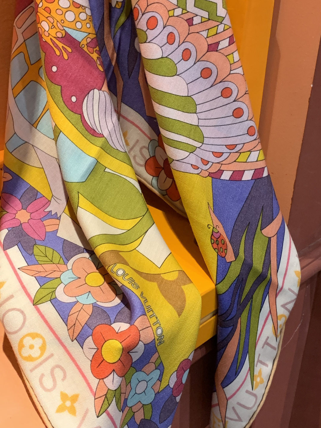 JARDIN DES PLANTES 140双面丝绒～【LV秋冬新品】Jardin Des Plante