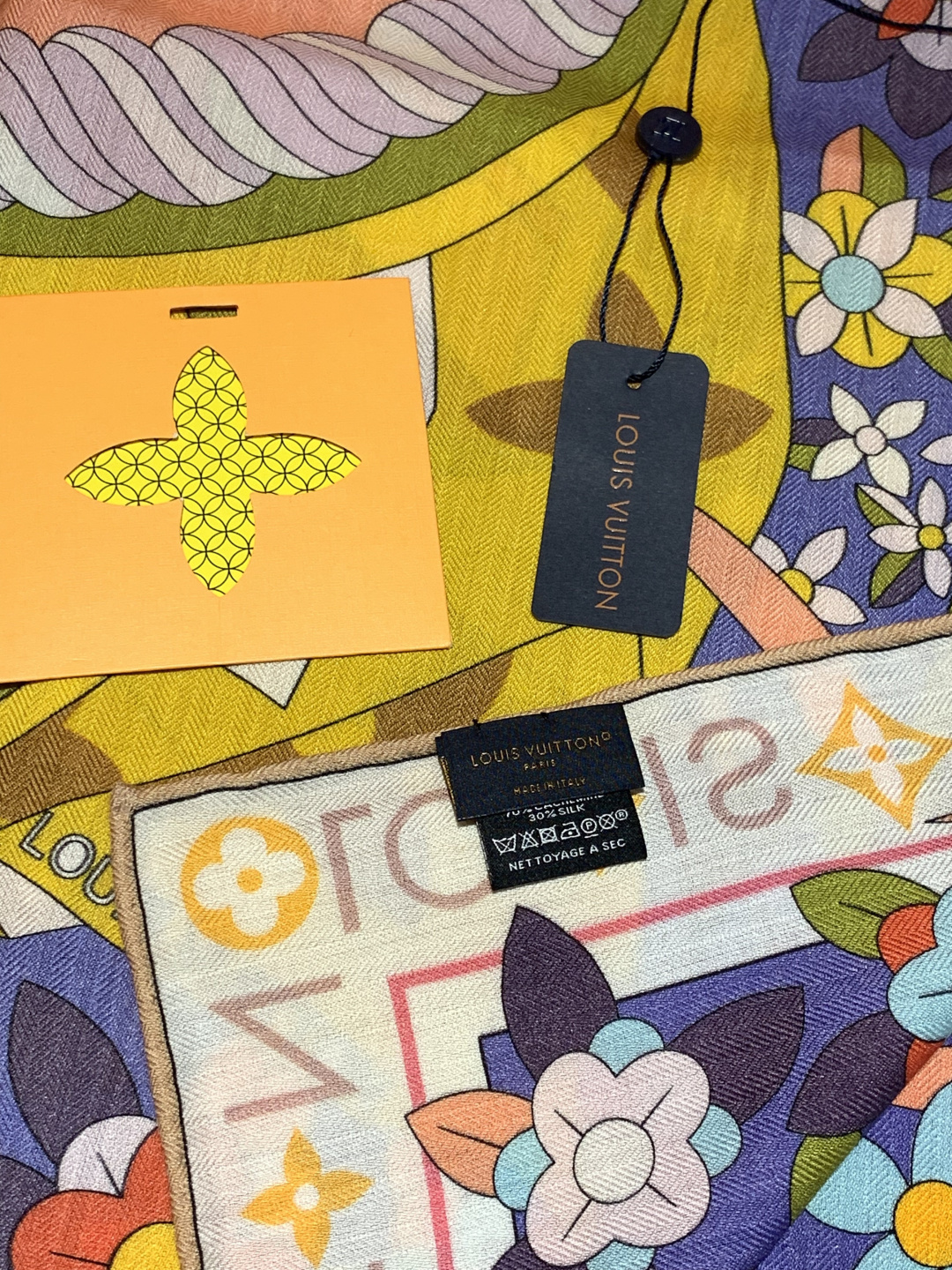 JARDIN DES PLANTES 140双面丝绒～【LV秋冬新品】Jardin Des Plante