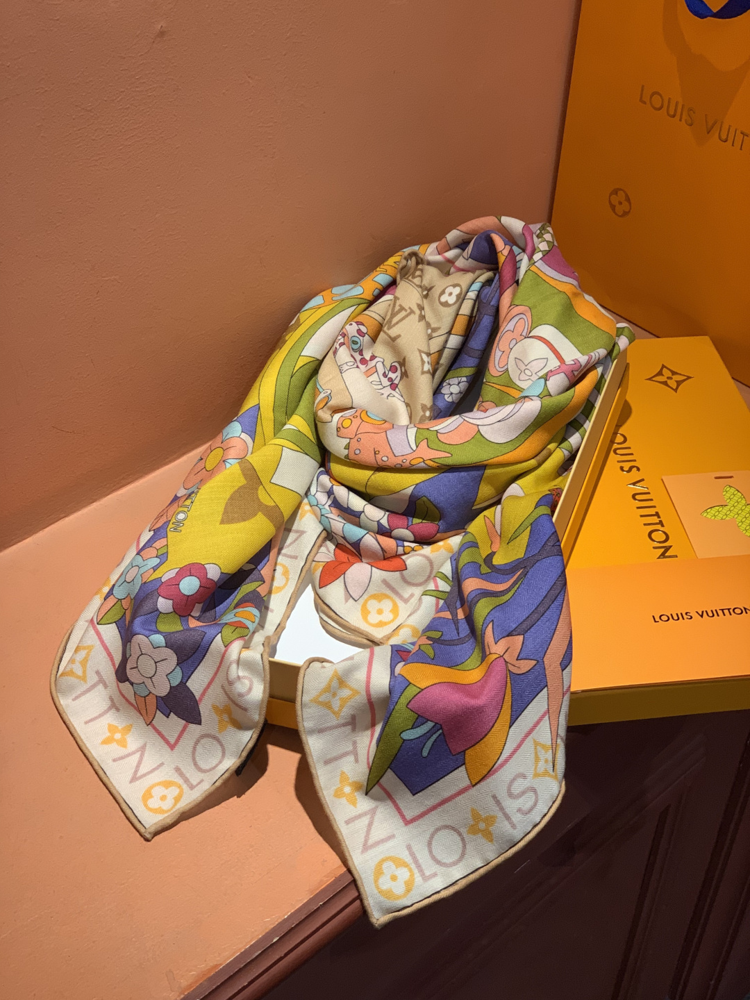 JARDIN DES PLANTES 140双面丝绒～【LV秋冬新品】Jardin Des Plante