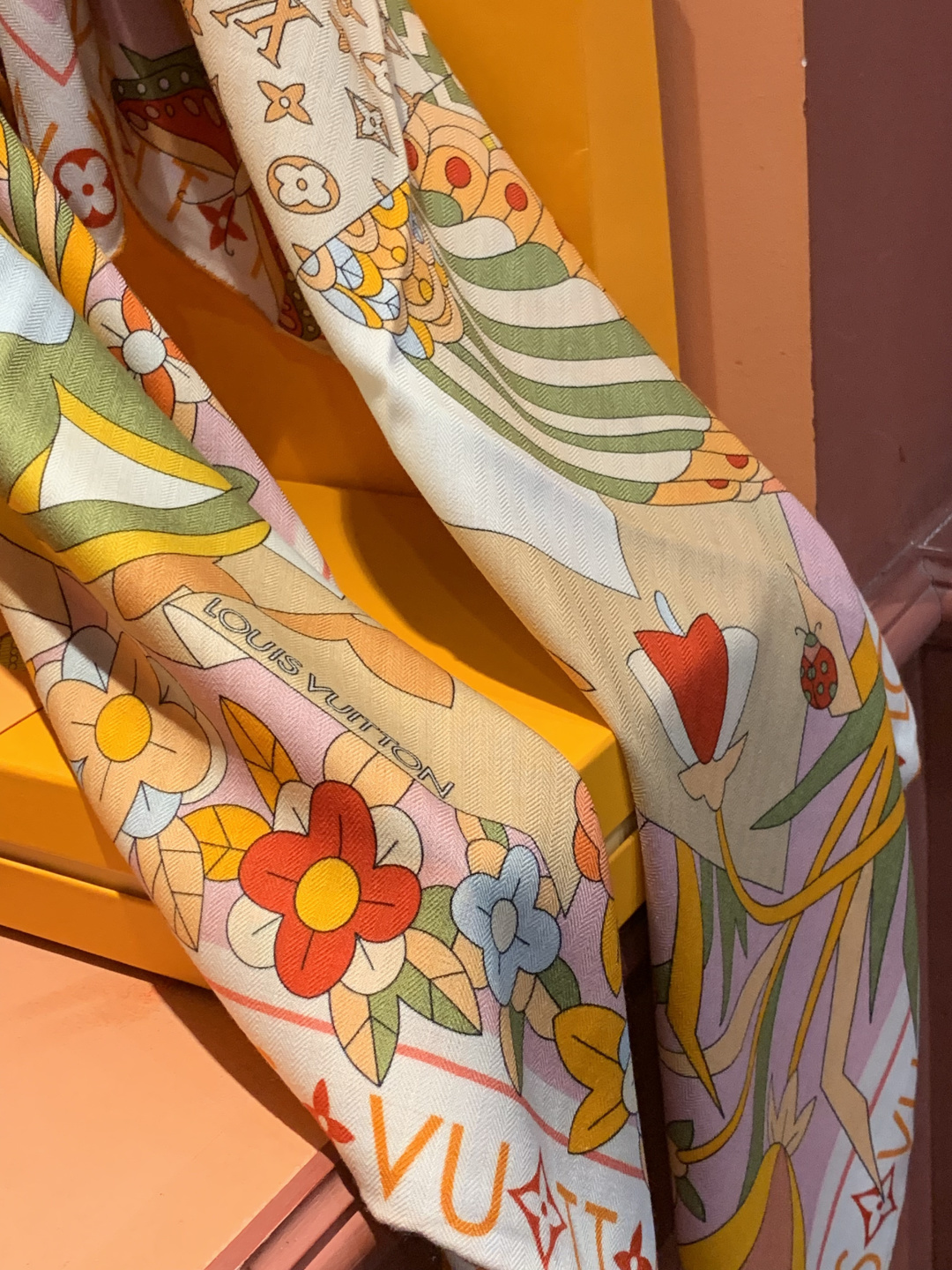 JARDIN DES PLANTES 140双面丝绒～【LV秋冬新品】Jardin Des Plante