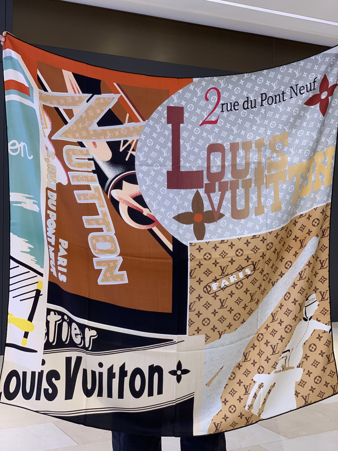 JARDIN DES PLANTES 140双面丝绒～【LV秋冬新品】Jardin Des Plante