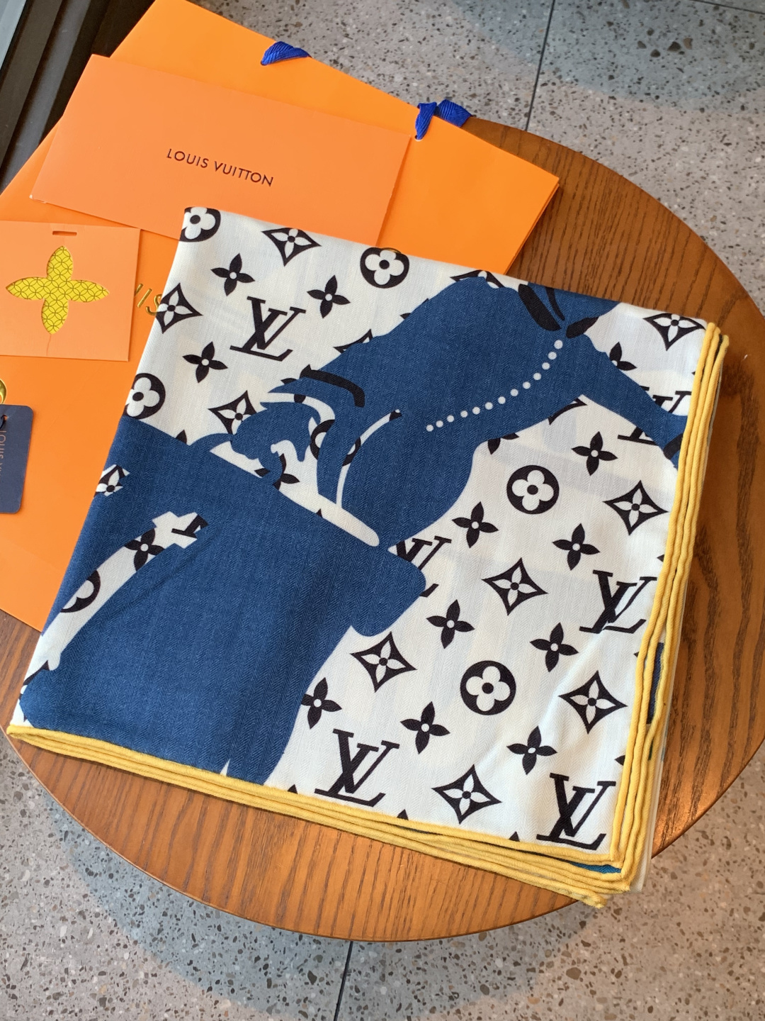 JARDIN DES PLANTES 140双面丝绒～【LV秋冬新品】Jardin Des Plante